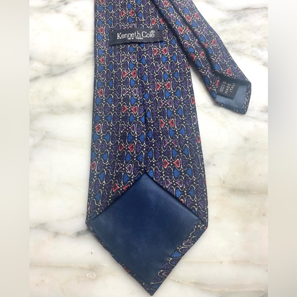 7 Vintage Silk Ties Fendi, Givenchy, Dior, Balmain, PierreCardin, Boss, Ken Cole - Picture 9 of 16